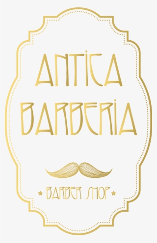 Antica Barberia Barber Shop Crows Nest - Barber Shop Gold Png