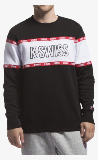 Swiss Tape Fleece Crew - Long-sleeved T-shirt