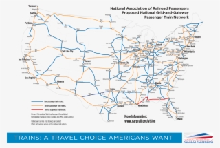 Our Goals Vision Rail Passengers Association Washington - Map