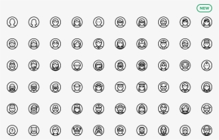 Icon Avatars - Avatar Line Icon