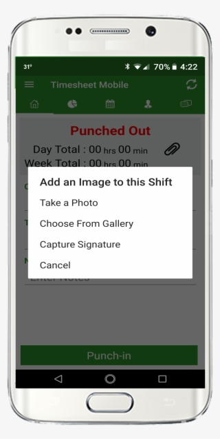 Shift Signature Signature - Mobile Phone