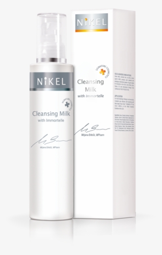 Nikel Cleansing Milk With Immortelle - Bottle