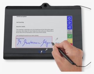 About Electronic Signatures - Signatur Pad