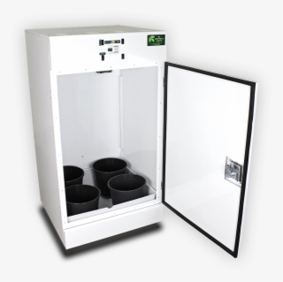 The Mothership™ Grow Box Interior Shot - Clothes Dryer