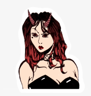 Succubus Sticker - Illustration