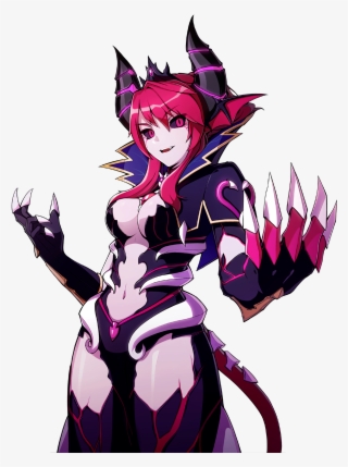 Karis' Real Form, Heart Of Behemoth Boss Monster Succubus - Anime Humanoid