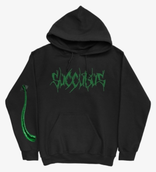 Succubus Rhinestone Hoodie - Sweatshirt