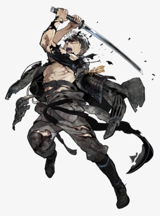 Doudanuki Masakuni Drawn By Akira (kaned Fools) - 刀剣 乱舞 どう たぬき