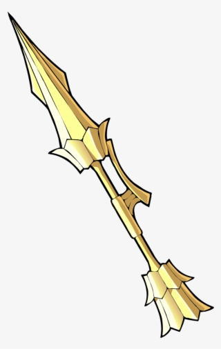 Goldforged Lance - Brawlhalla Skyforged Spear