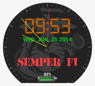 Usmc Watch Face Preview