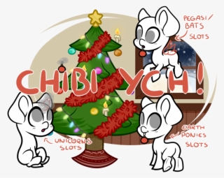 [closed] Christmas Chibi Ych - Ych Mlp Christmas