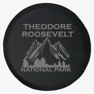Jeep Tire Cover With Theodore Roosevelt National - Lsu Campus