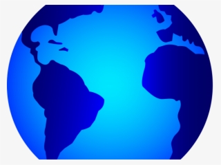 Globe Clipart Vector - Planet Earth Black And White