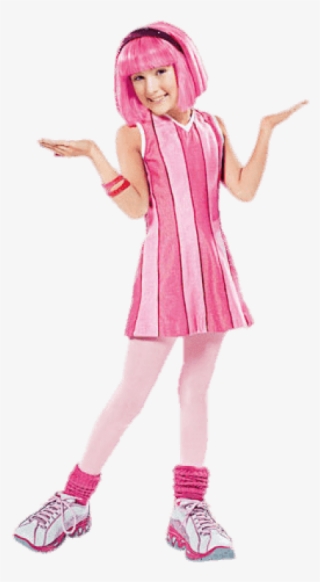 Free Png Download Lazytown Stephanie Hands Up Clipart - Stephanie Lazy Town Outfit