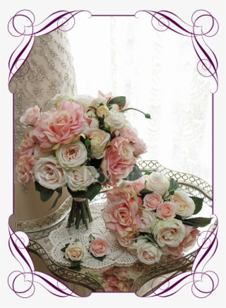 Jennifer Package Flowers For Ever After Artificial - Native Flower Bouquet Wedding Burgundy