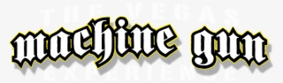 We The People Png - Machine Gun Logo