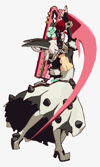 Ggxrd-r Elphelt Launch - Cartoon