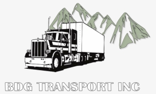 Ltl Shipping - 18 Wheeler Tractor Trailer Silhouette