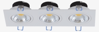 Cora 3 Spot Luminaire - Brush