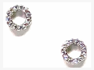 Small Open Circle Stud - Body Jewelry