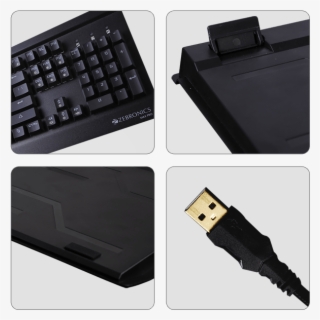 Zebronics Max Pro Rgb Mechanical Gaming Keyboard - Usb Flash Drive