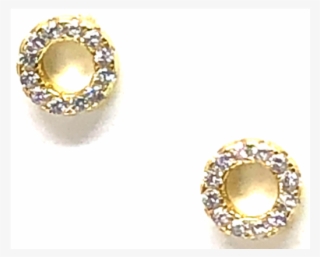 Small Open Circle Stud - Body Jewelry