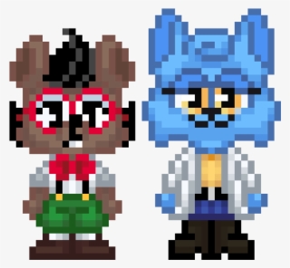Two More Bubsy Pixels Bc I'm On A Roll - Cartoon