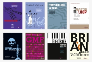 Plakat 3 Jazzclub - Flyer
