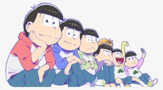 “if Anyone Else Wants That Transparent Image On The - Osomatsu San Season 2 Visual