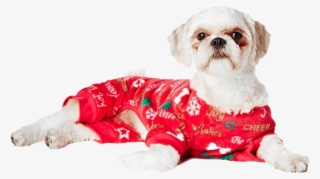 Pajamas - Dog Christmas Pajamas Transparent