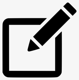 Edit Pen Pencil Write Compose Icon Free Download Png - Pencil Edit Icon Png