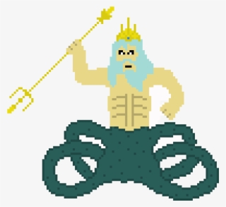 Poseidon - Poseidon Pixel Art
