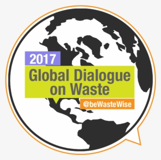 Practicing Waste Management - Red And White World Globe