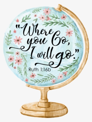 Revive 2019 Scripture Whereyougo Globe - Travel Globe Sticker