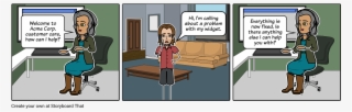 Customer Care Generic Epic - Agile Epic Story Comic