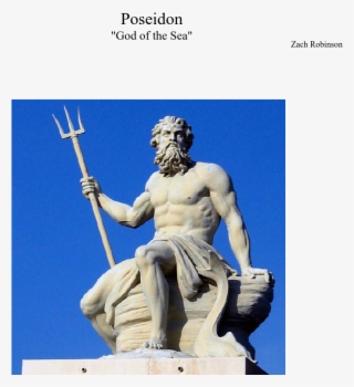 Print - Poseidon Throne In Mount Olympus