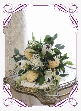 High Quality Realistic Silk Artificial Bridal Posy - Flower Bouquet