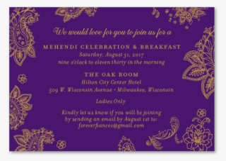 - - 25th Anniversary Invitation Indian Cards