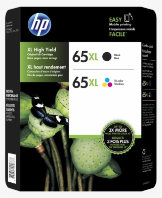 Hp 65xl 2 Pack High Yield Black/tri Color Original - Hp 62 Xl Combo Pack