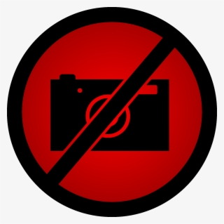 Do Not Take Photos A Ban On Taking Pictures Red - Stock Photography