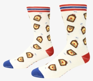 Designed In Honor Of His Beloved Sweet Baby Ray's Bbq - Sock