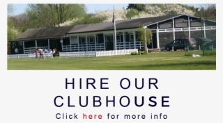 Hire Our Clubhouse - Buckhurst Hill Cricket Club