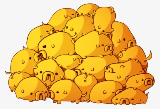 Pile O' Jake By Sliver Of Moonlight - Jake El Perro Fanart