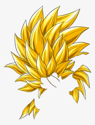Transparent Super Saiyan Hair - Trunks Super Saiyajin 3