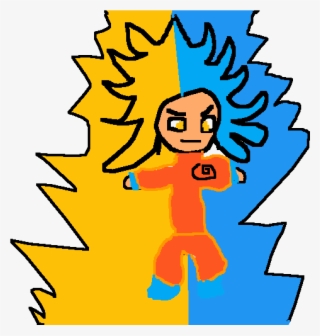 Super Saiyan 2/ Super Saiyan God - Cartoon