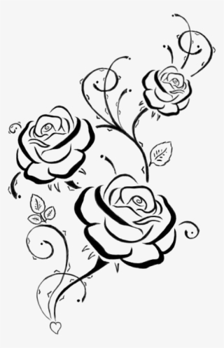 Rose Tattoo Png Download Image - Transparent Background Rose Tattoo Png ...