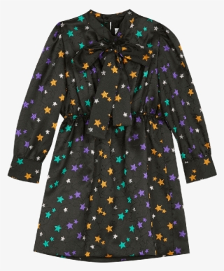 Black Ana Dress - Wollwalk Mantel Grün