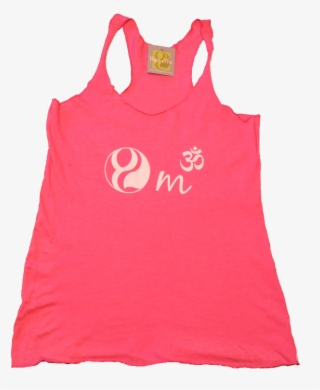 Om Tank Front Pink - Buddha Goa