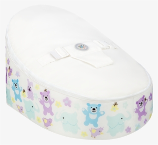 White Teddy Bear's Picnic Baby Bean Bag By Bean Bag - Bean Bag