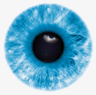 Blue Eye Lens Sticker Beautiful Wonderful - Blue Eye Lens Png